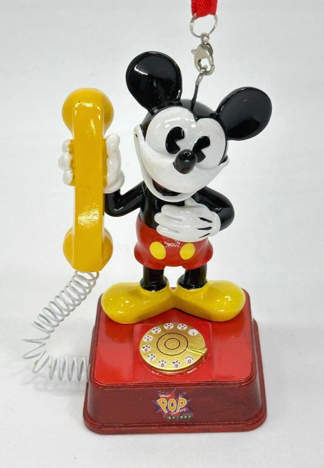 Disney World Pop Century Resort Mickey Mouse Rotary Telephone Ornament