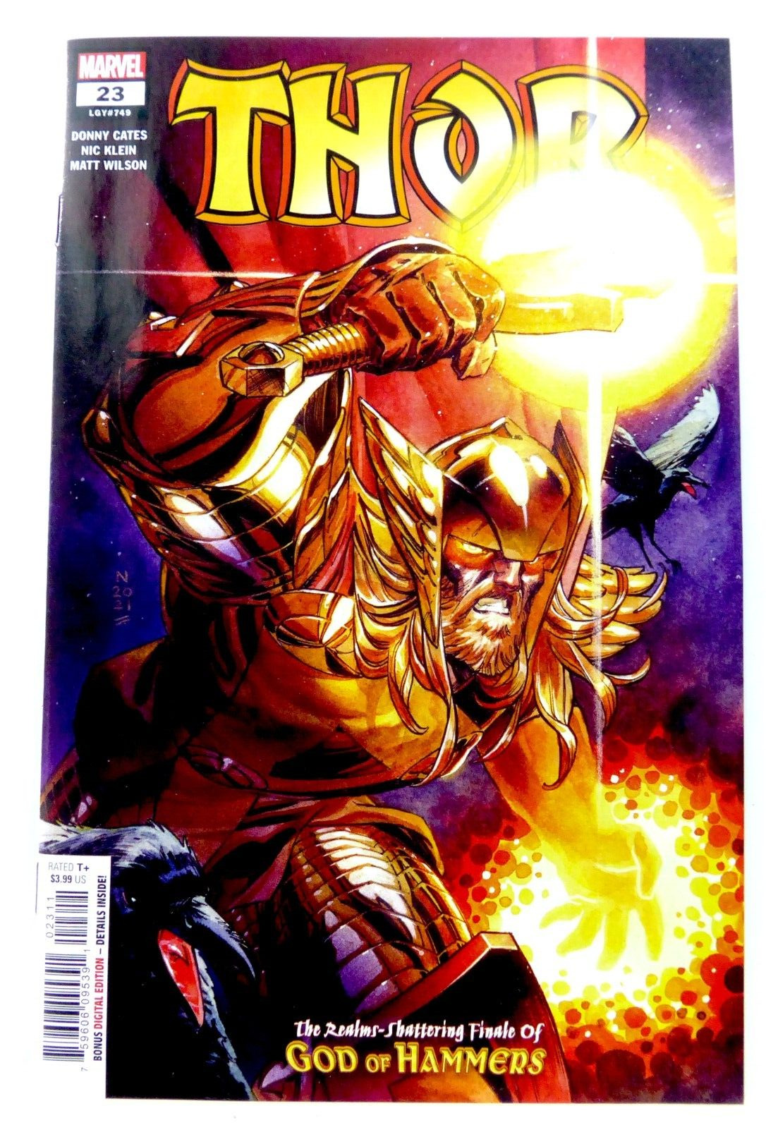 Marvel THOR (2022) #23 GOD OF HAMMERS NM- Ships FREE