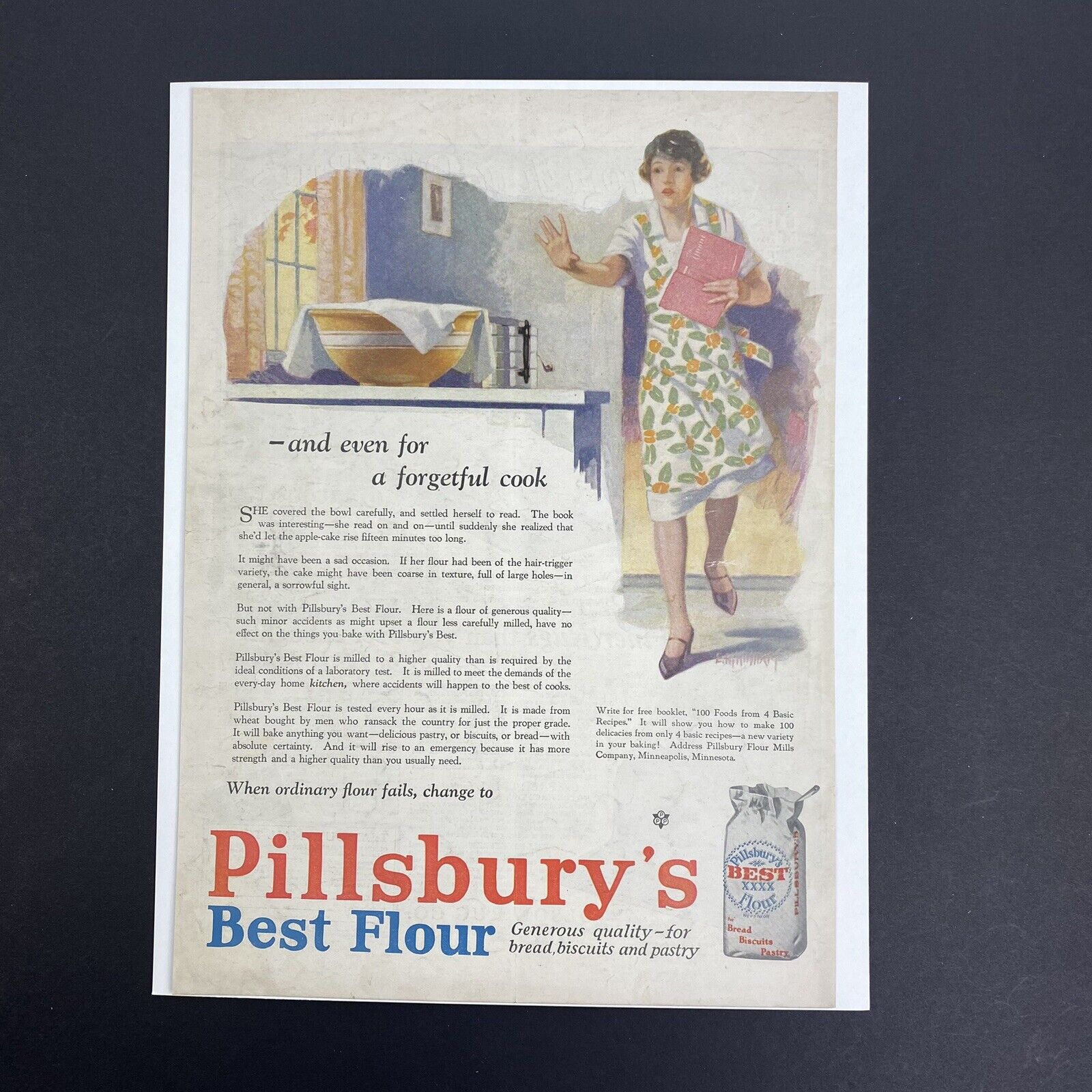 Vintage Pillsbury’s Best Flour Print Ad Feb 1928 The Modern Priscilla