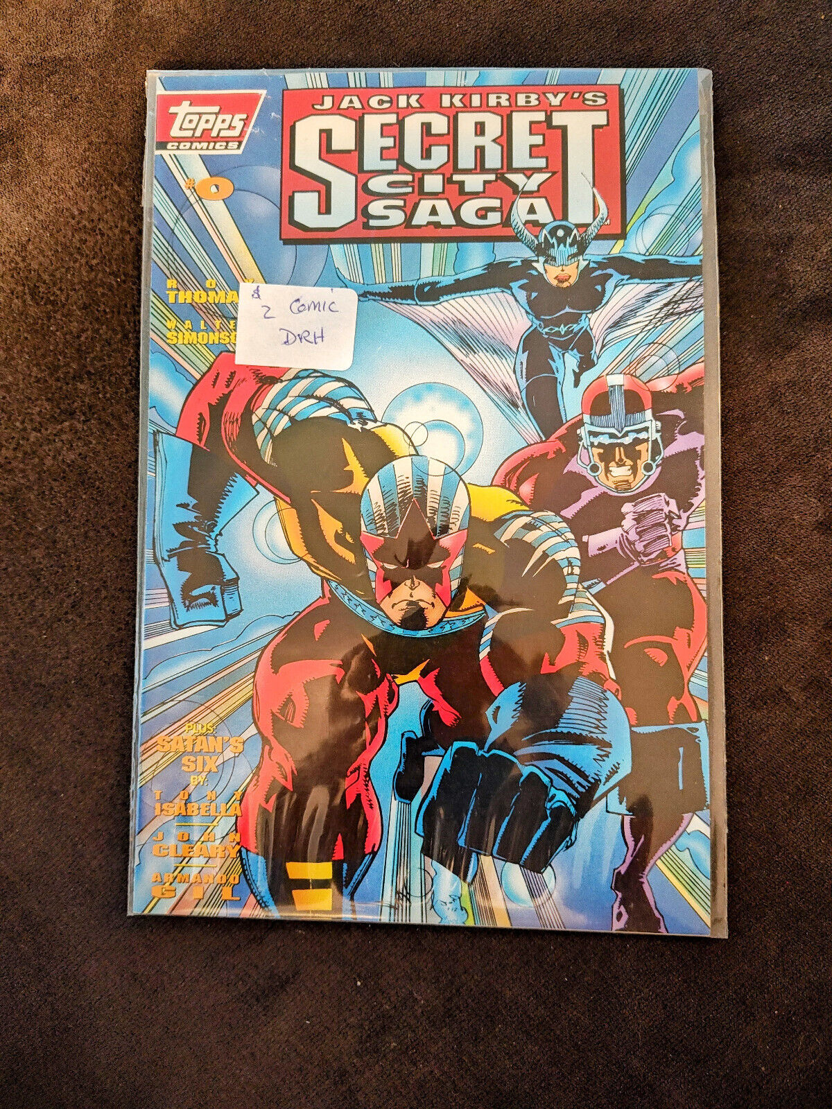 Jack Kirby's Secret City Saga Comic #0 1993 NM/M Bagged 