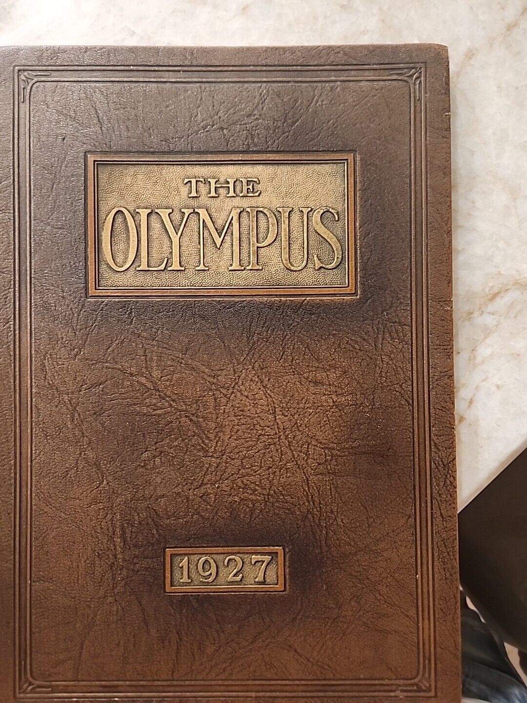 1927 Olympus Yearbook-VINTAGE