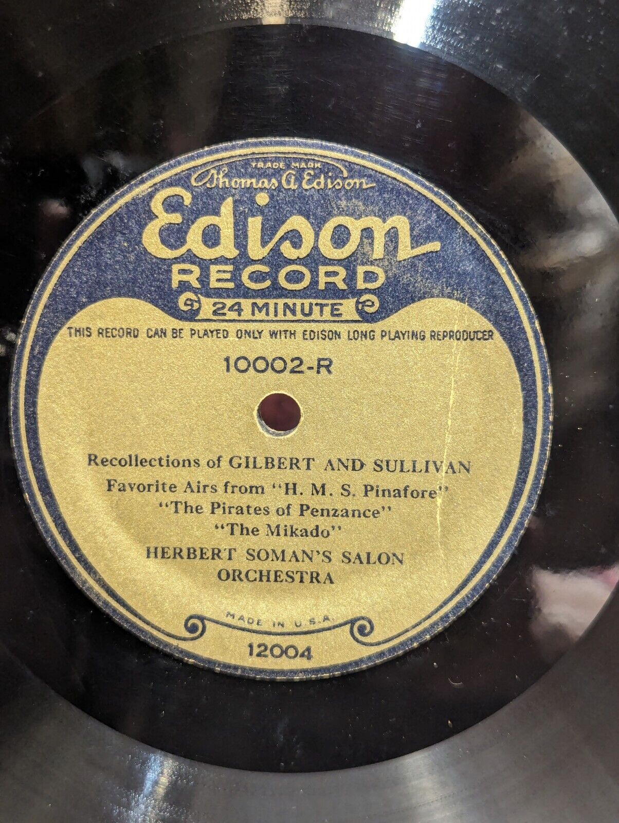 Edison Record  * 10\