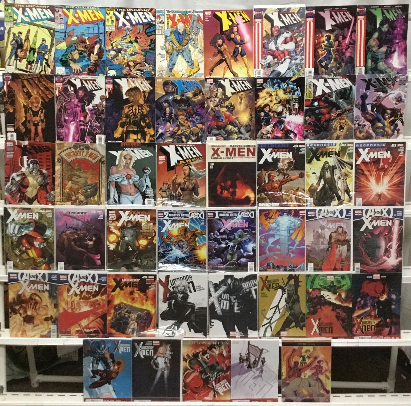 Marvel Comics - Uncanny X-Men - Comic Book Lot of 45 Issues