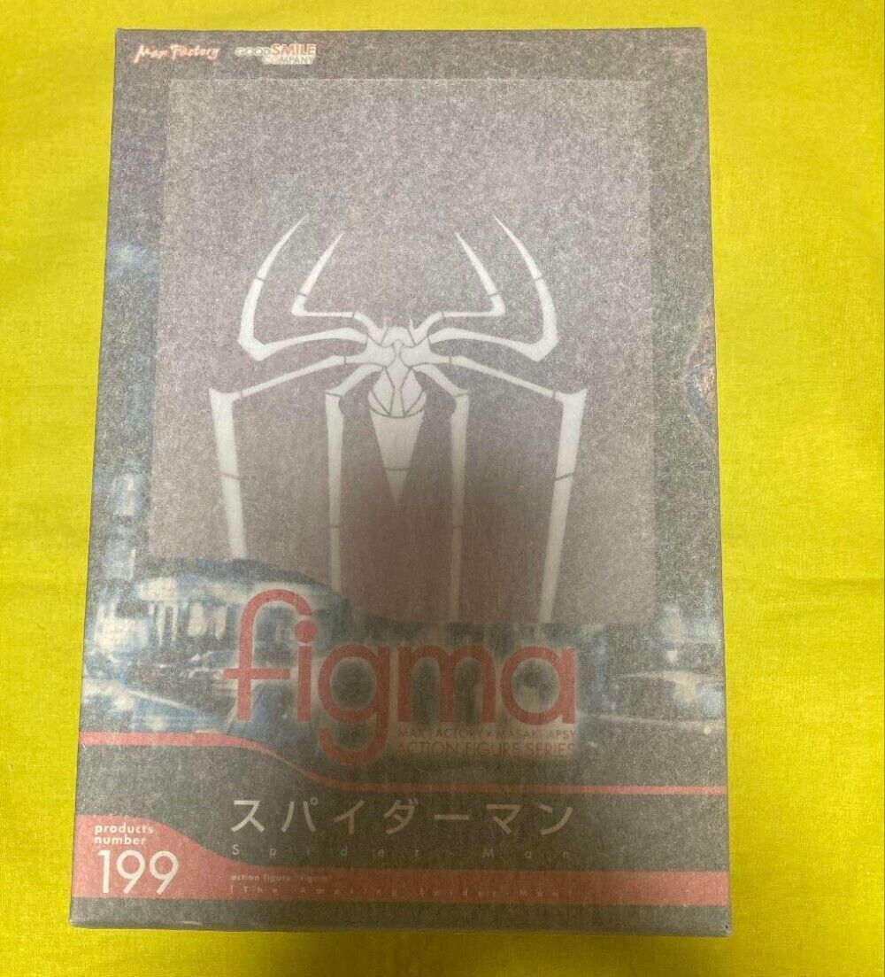 Max Factory Figma 199 Amazing Spider-Man Figure used
