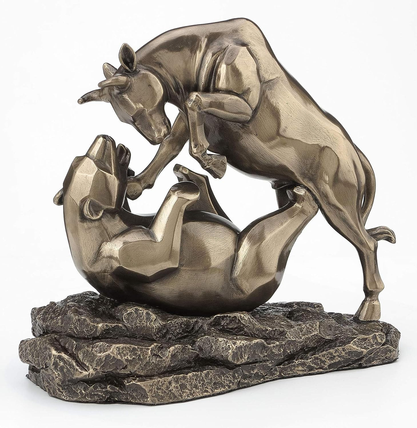 Bull and Bear Statue, Wall Street Bull Statue, Stock Market Gifts for Men, Gifts