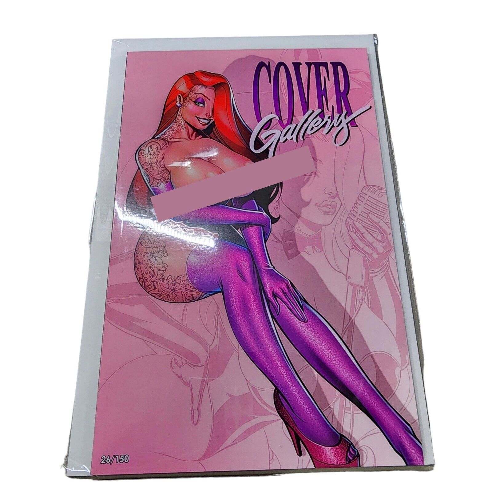 JOSE VARESE COVER GALLERY JESSICA RABBIT DD COVER SOLD OUT LTD 150 NM FAST SHIP