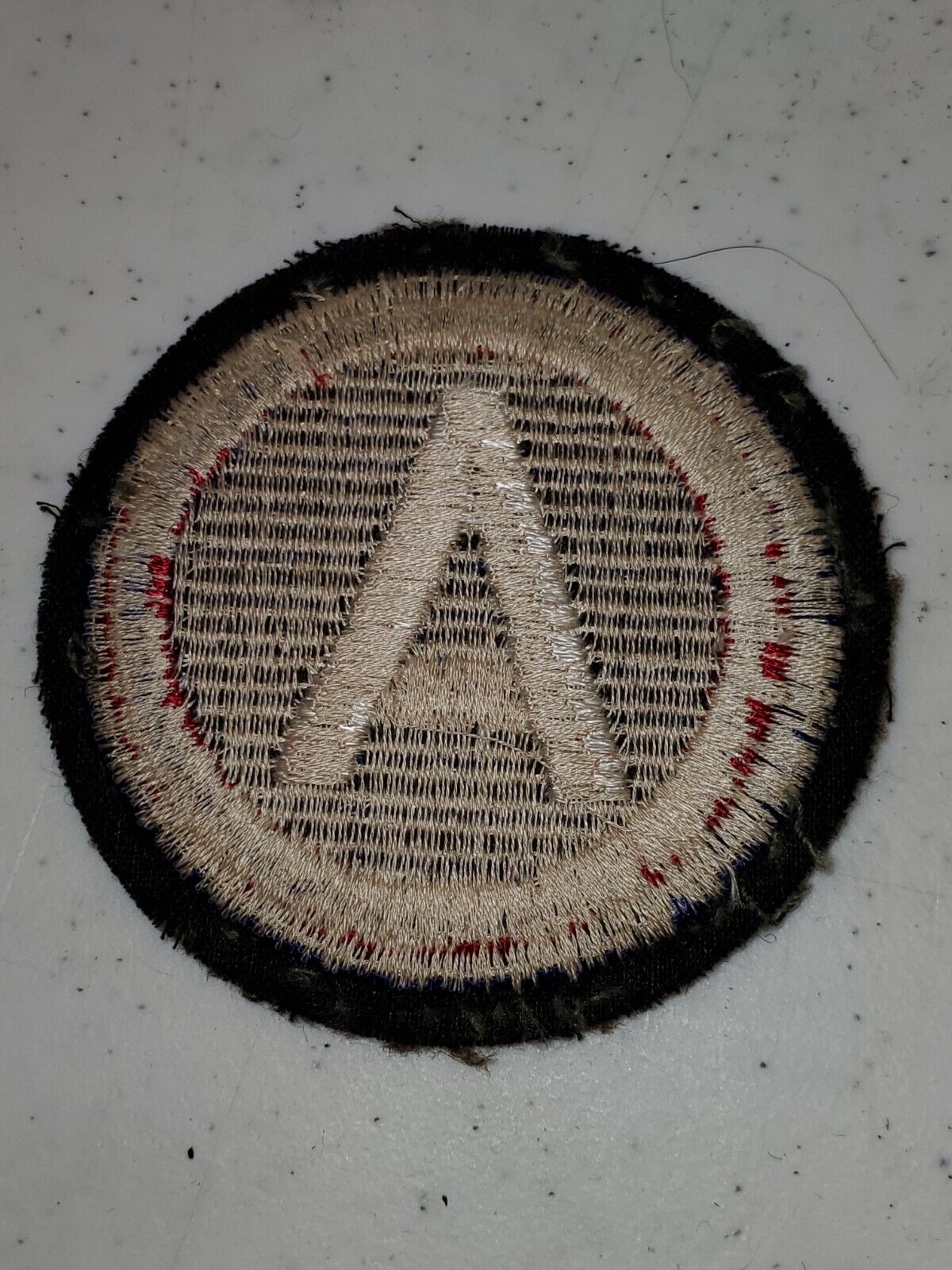 1930s WWII US 3rd Army wool based Patch L@@K 
