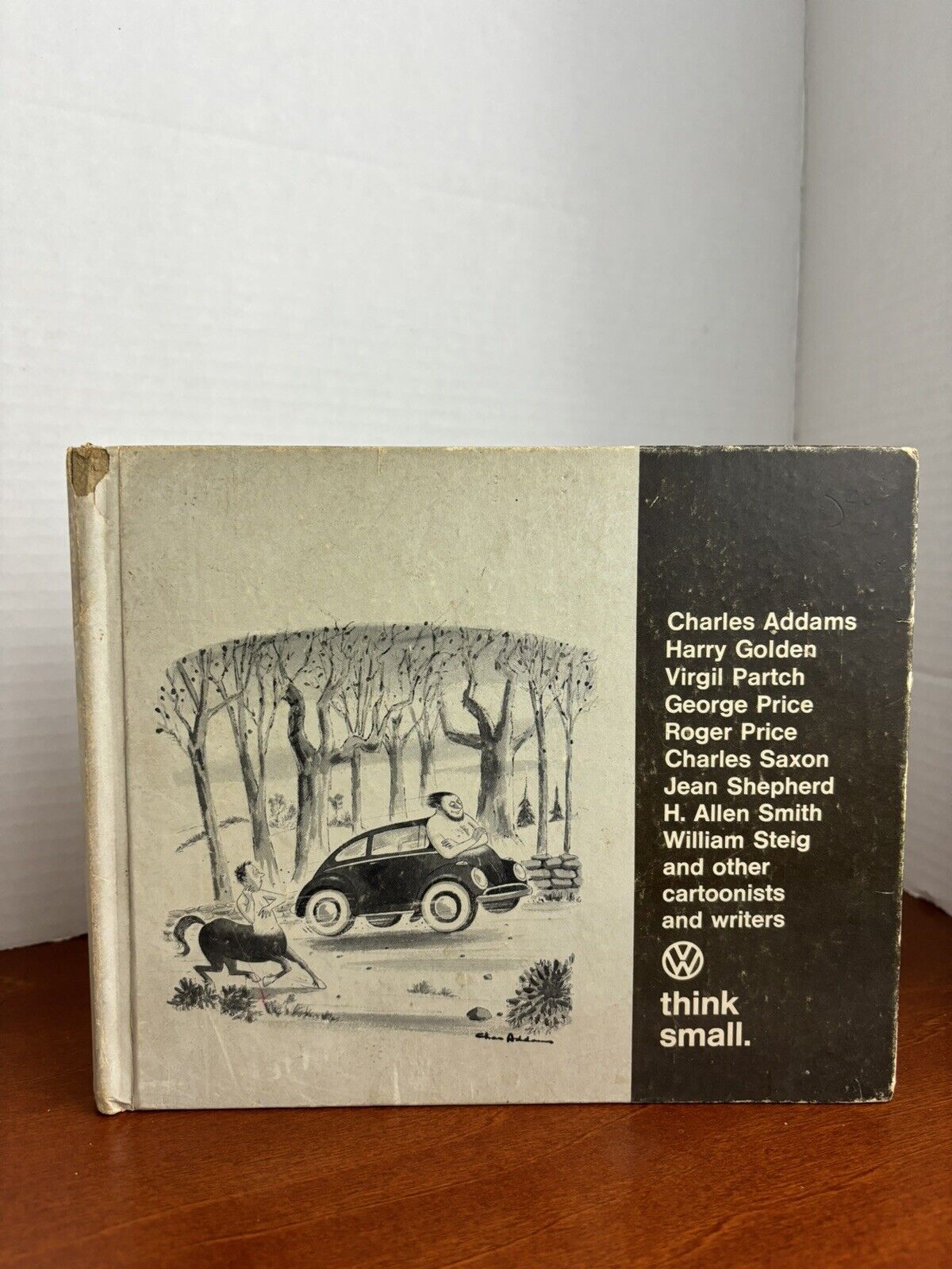 VW Think Small Book Volkswagen Promotional Hardback Comics Book Vintage 1967