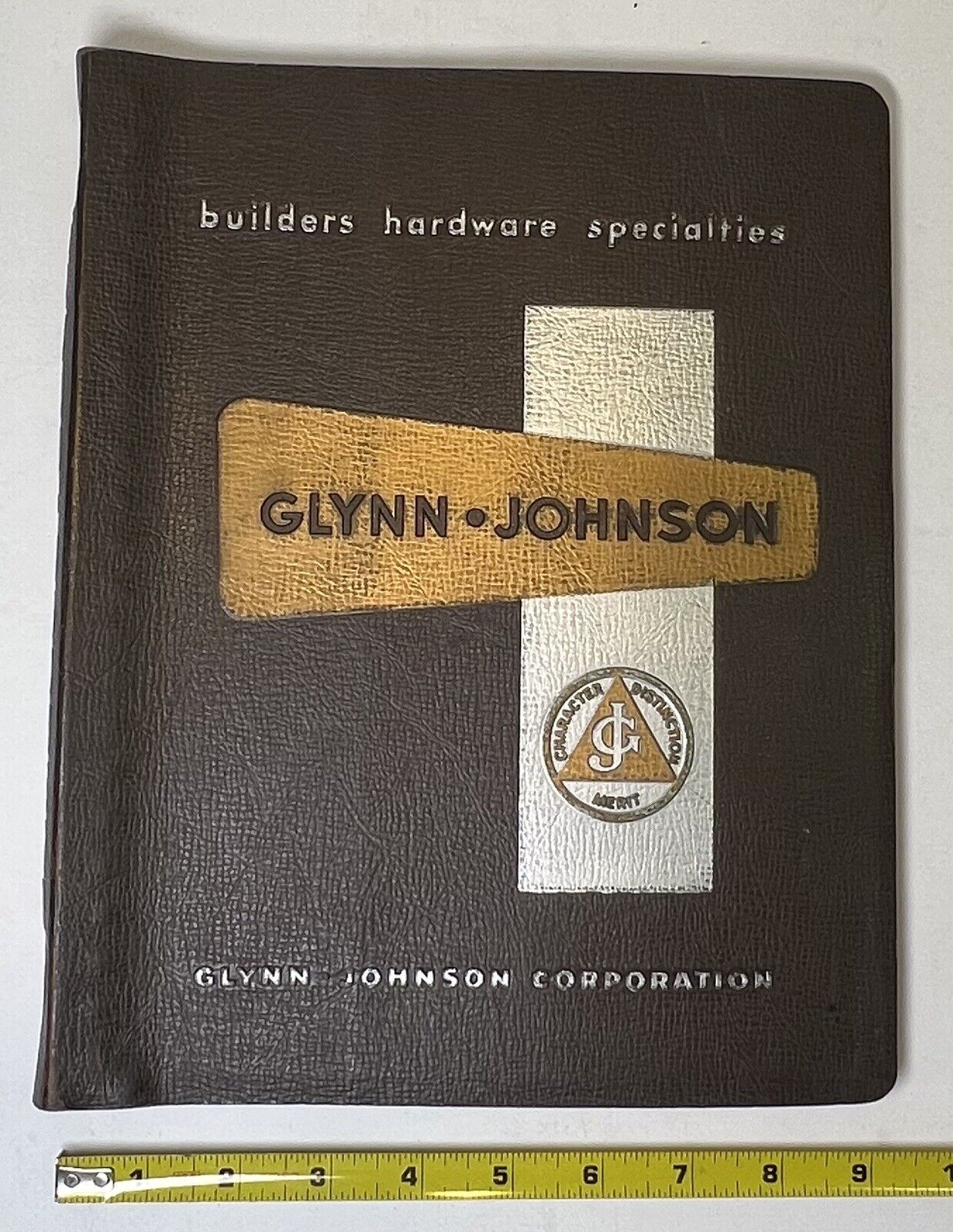 GLYNN JOHNSON 1954 Catalog No. 54 with Templates and GLENN RAVEN Catalog Pages