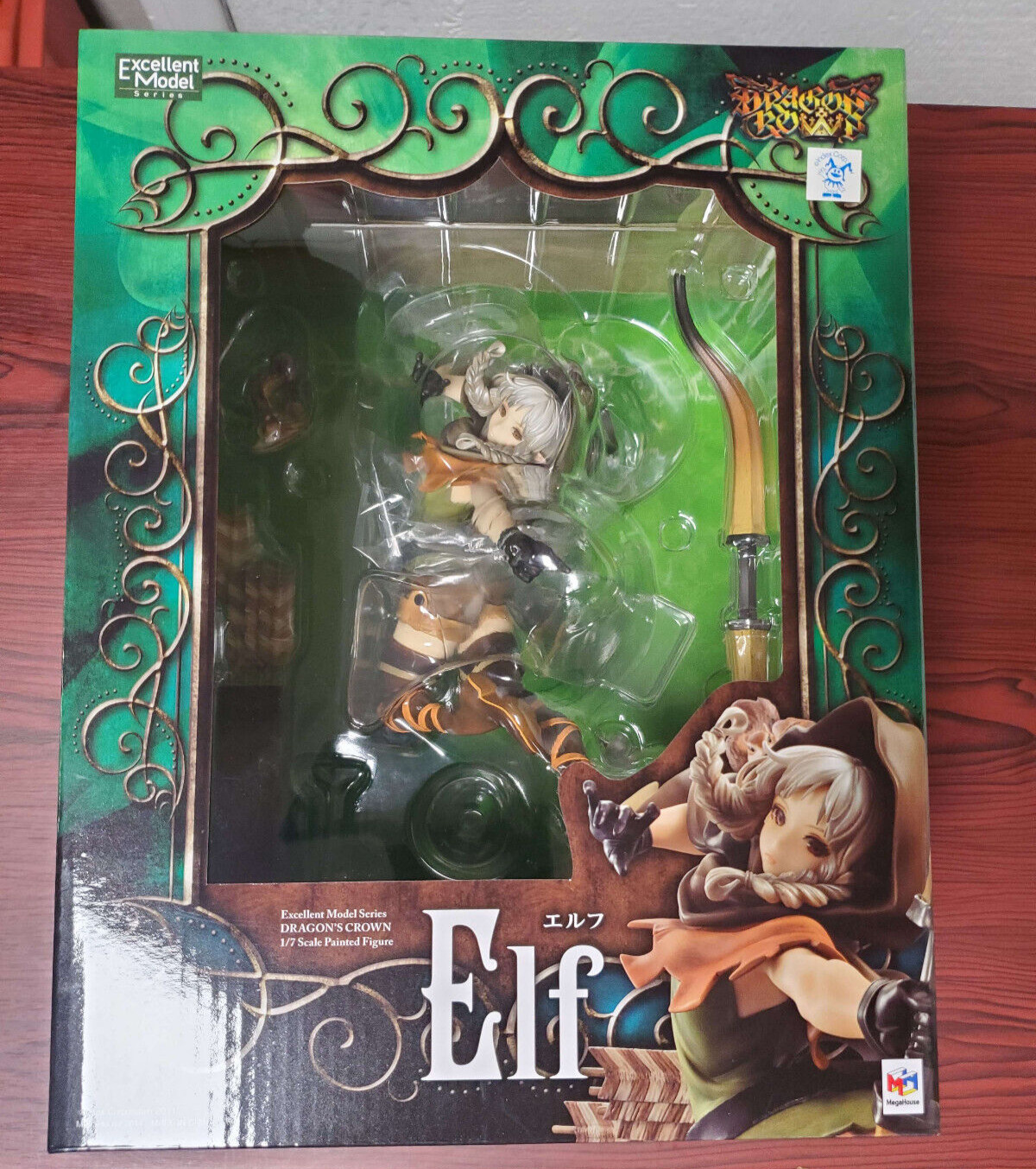 Dragons Crown Elf Figure MegaHouse Excellent Model Series New In Original Box