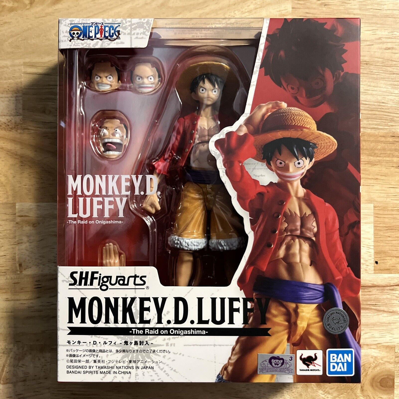 Bandai S.H.Figuarts ONE PIECE Monkey D. Luffy the Raid on Onigashima US Seller