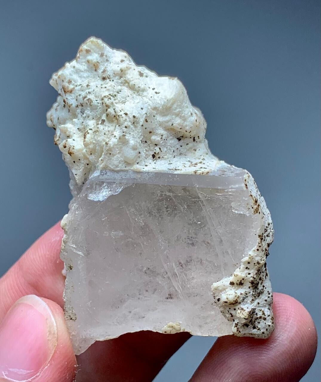 Morganite Crystal Specimen From Afghanistan 188 Carat