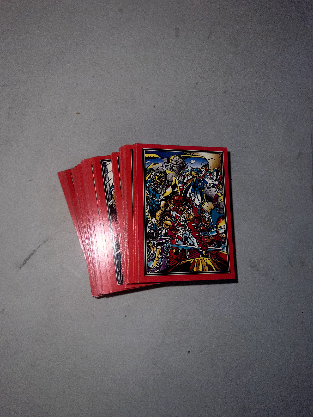 VINTAGE 1992 COMIC IMAGES YOUNGBLOOD INCOMPLETE SET 103  CARDS SOME DOUBLE BOXA1