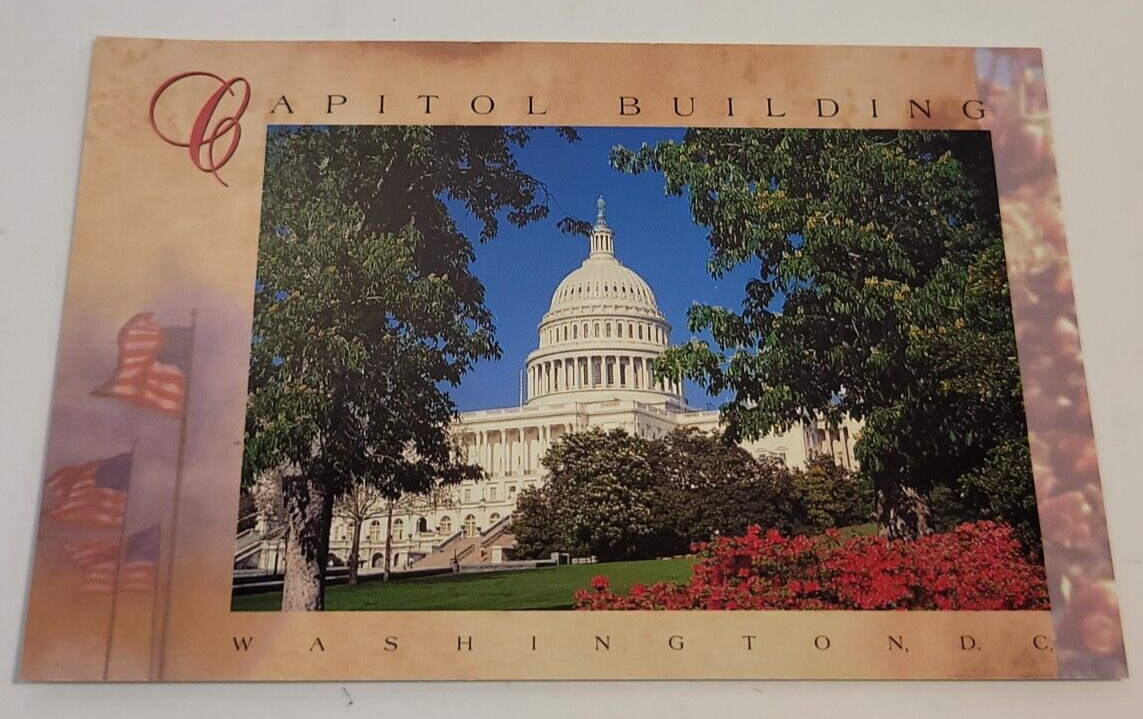 Capsco Signature Series Capitol Building Washington D.C Postcard - Unused
