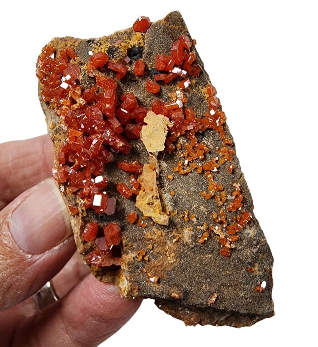 Vanadinite Natural Crystal Specimen Morocco 59.6 grams