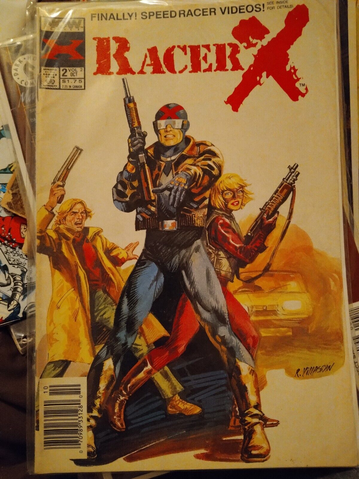 Racer X #2 October 1989 NOW Comics Speed Racer