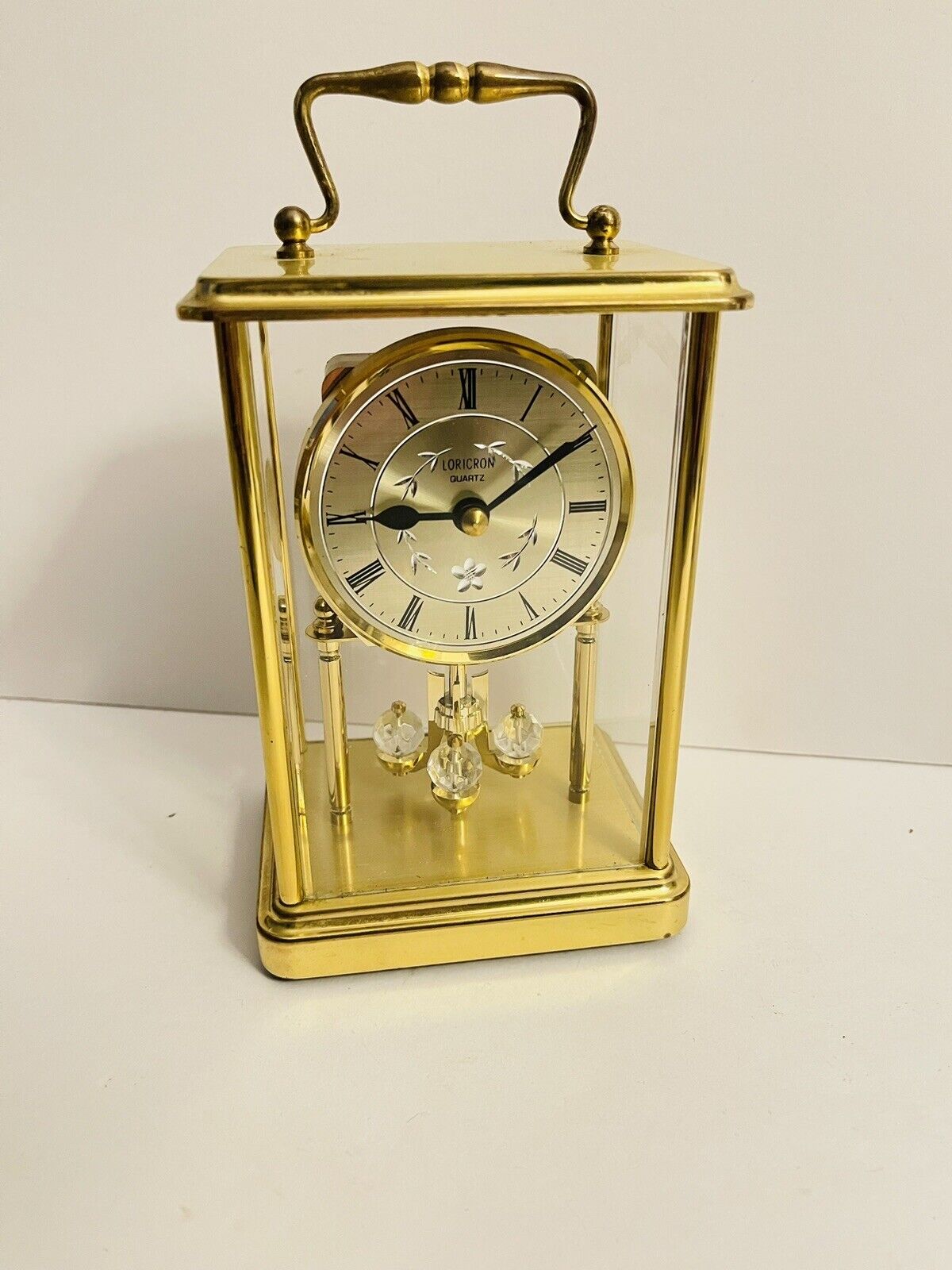 Loricron Clock Vintage Made In Germany Battery Operated
