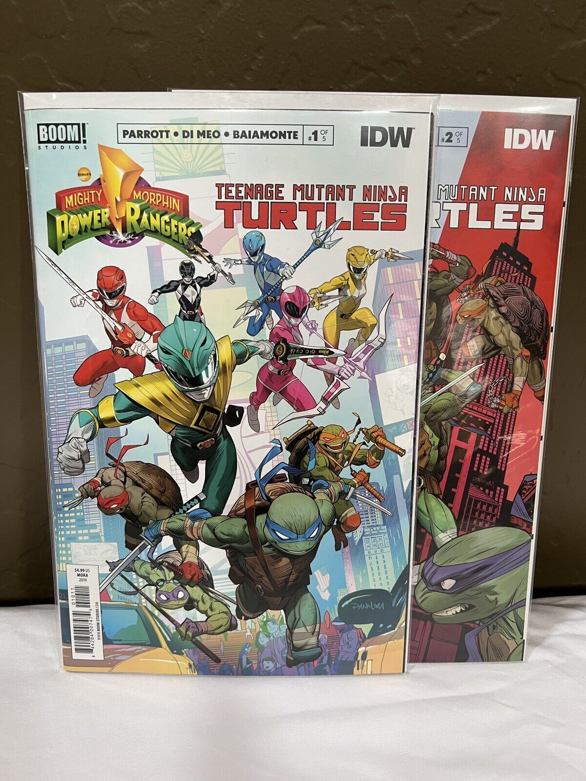 Power Rangers Ninja Turtles IDW Issues 1 & 2
