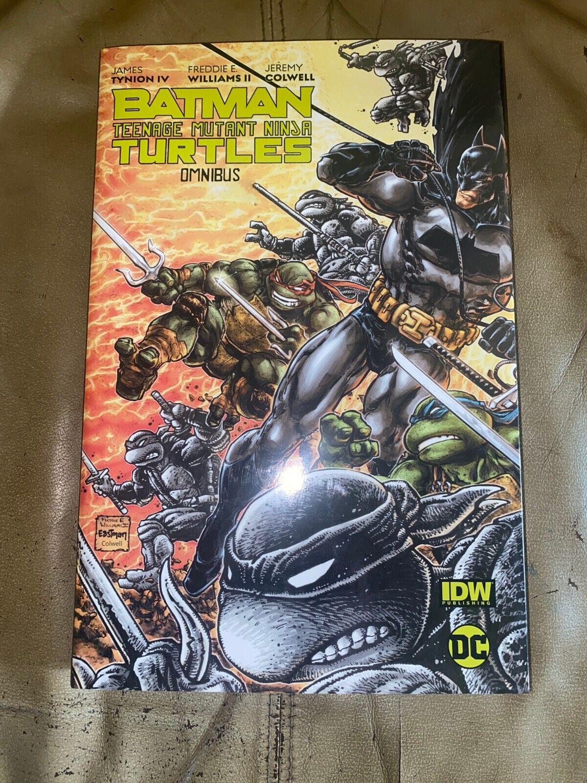 Batman/Teenage Mutant Ninja Turtles Omnibus by Tynion. DC 2023. Hardcover