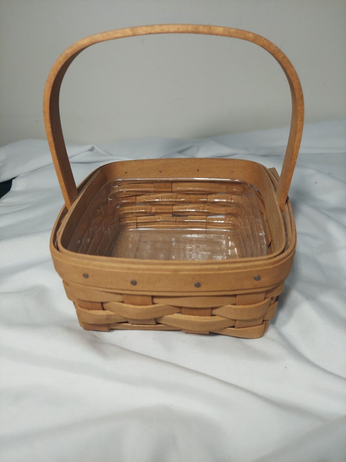 Longaberger Small  Berry Basket 2004 w protector
