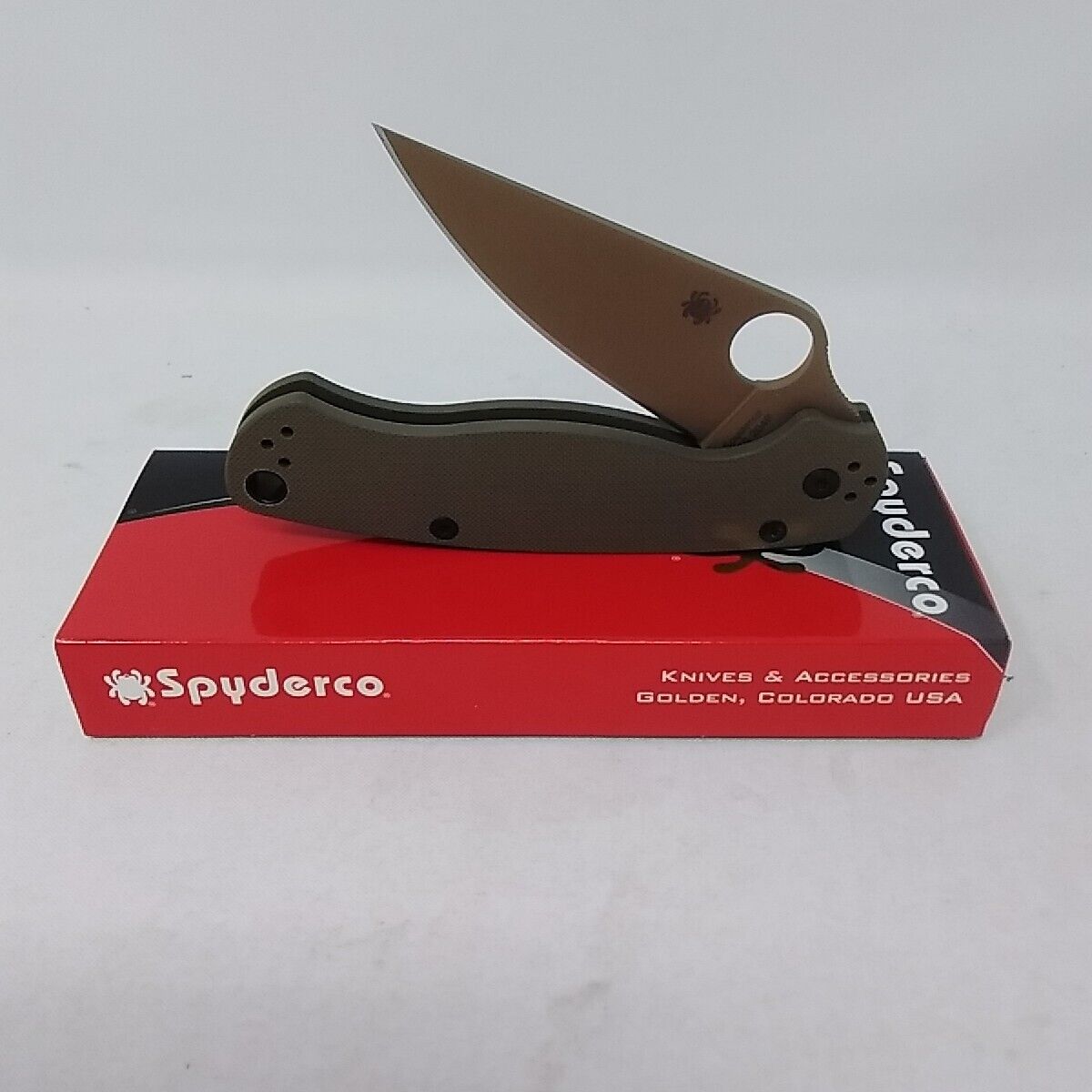 Spyderco Paramilitary 2 OD CTS-204P C81GPODFDE2 REC Exclusive Knife
