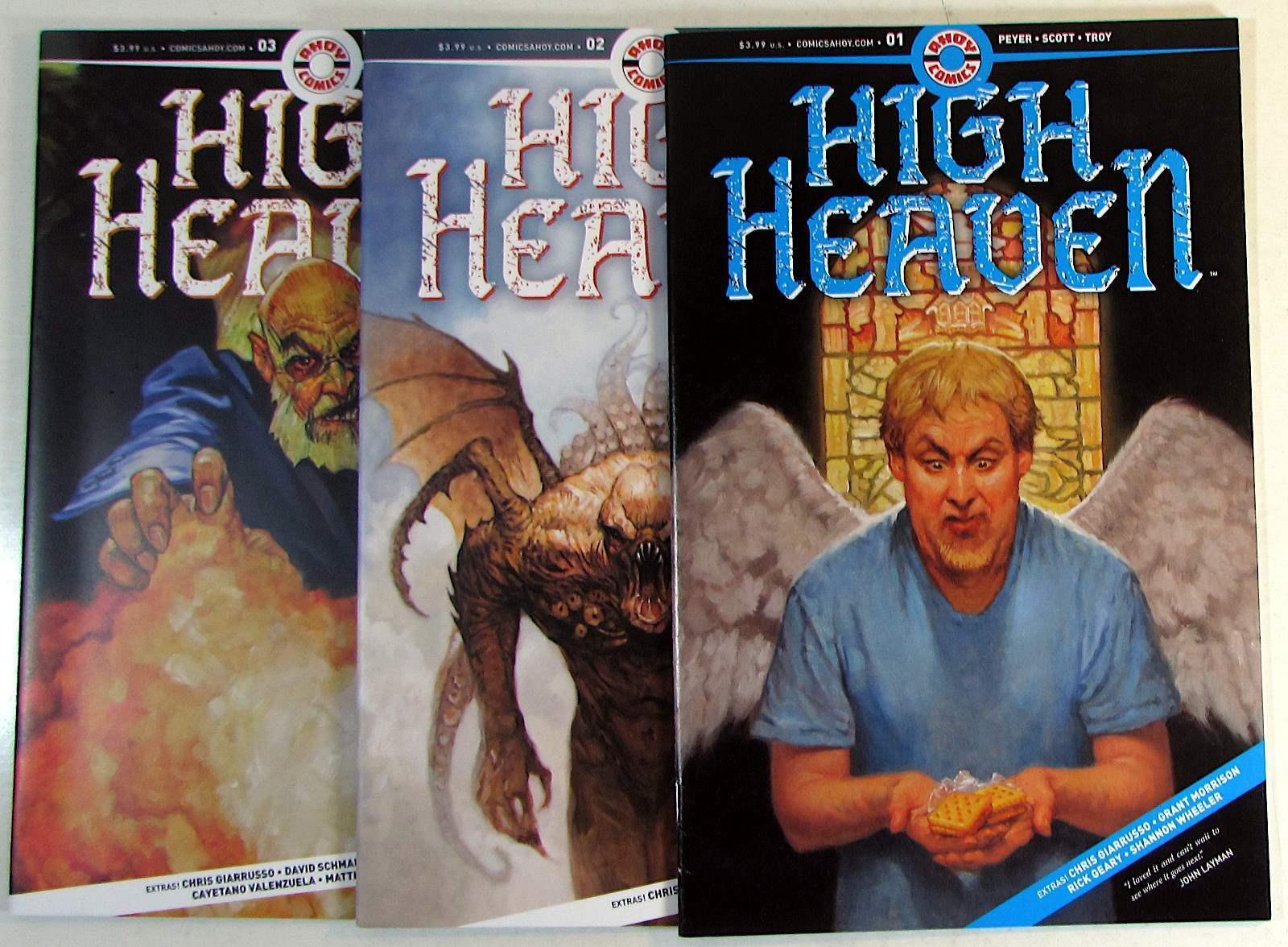 High Heaven Lot of 3 #3,2,1 Ahoy Comics (2018) NM 1st Print Comic Books