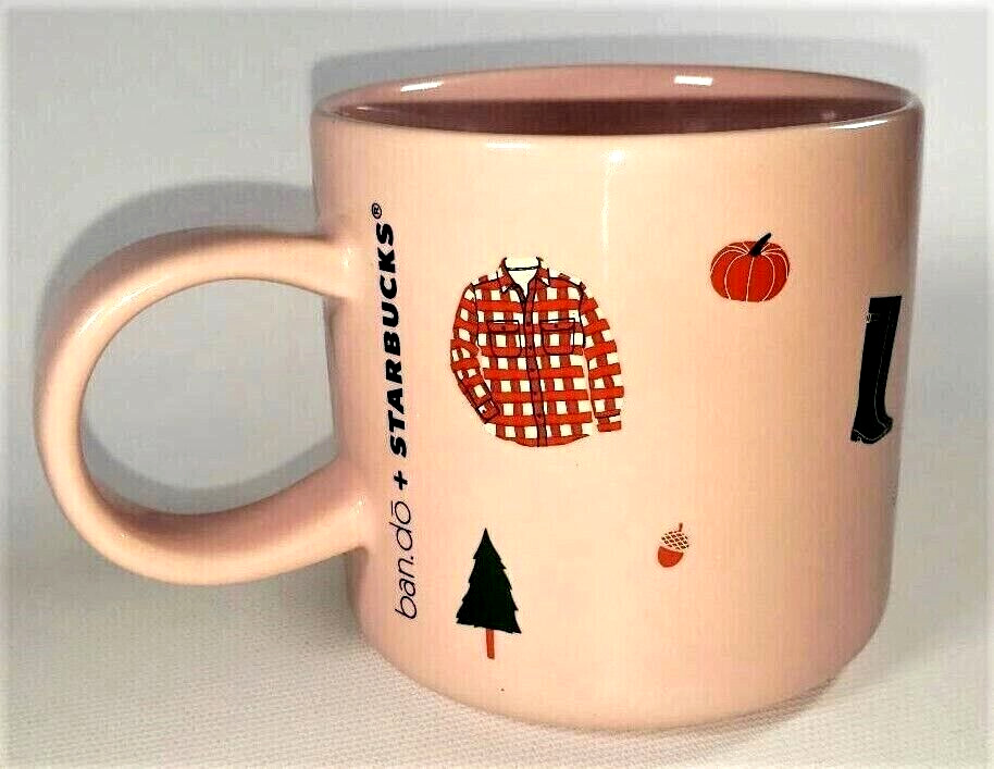 Starbucks Sweater Weather - Pink Coffee Mug - 12 ounce - 2018 Cup