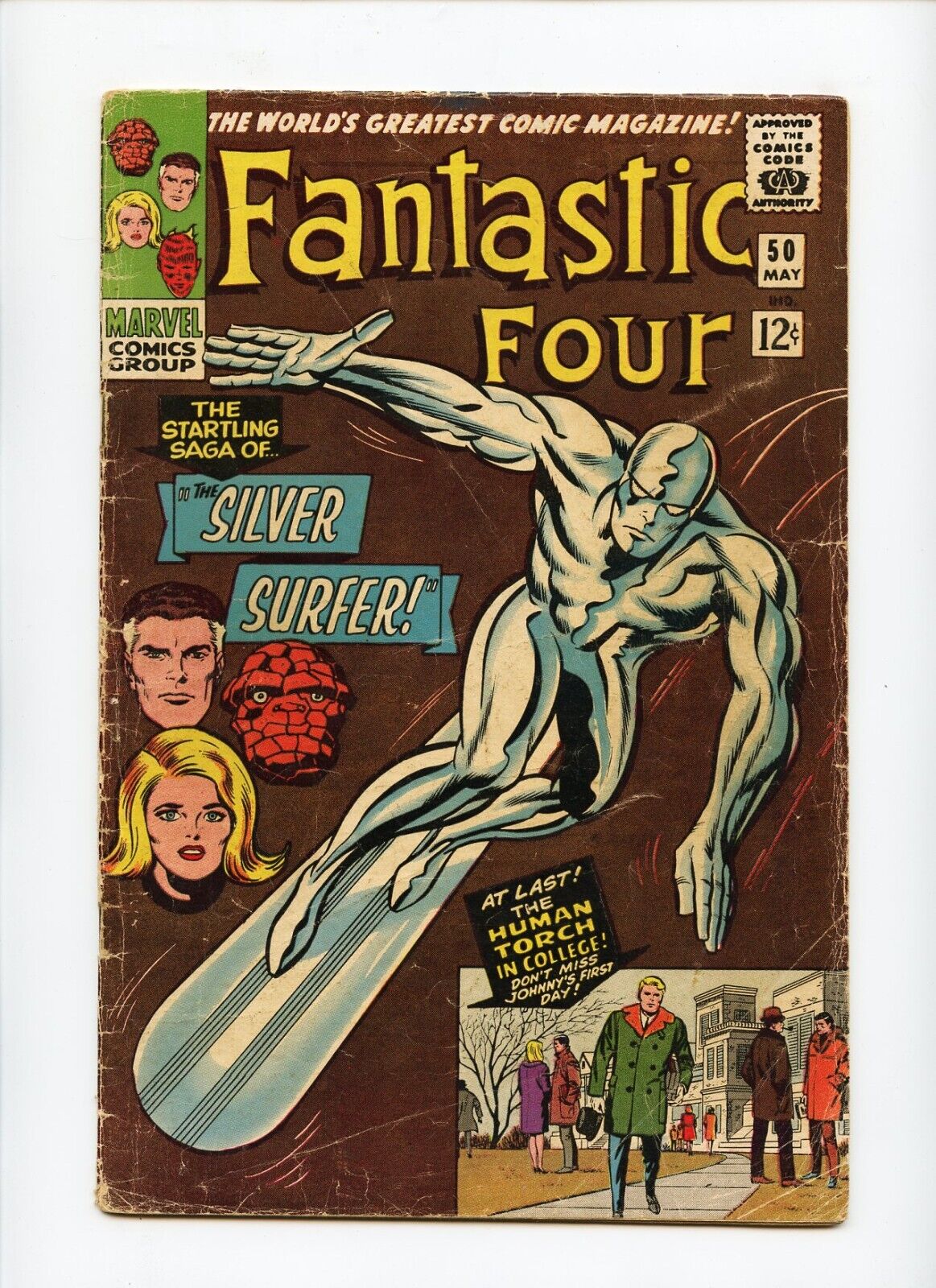 Fantastic Four #50 Marvel Comics Lower Grade