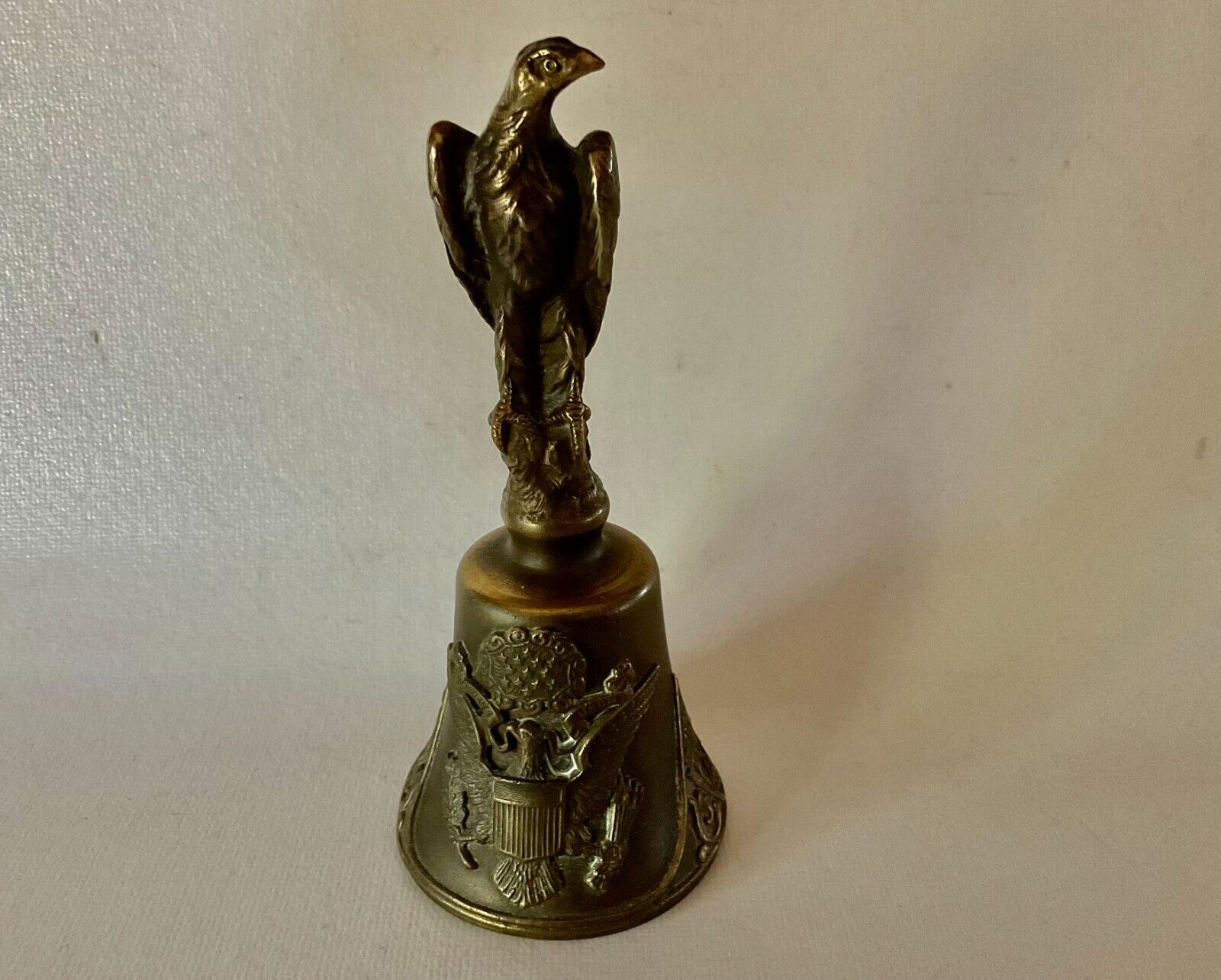 1976 BALLANTYNE Bronze BELL Eagle Bicentennial - 6\