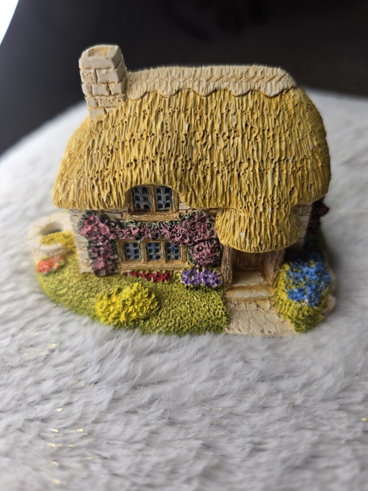Vintage Heritage Lane Handmade Mini Ceramic House Collectible