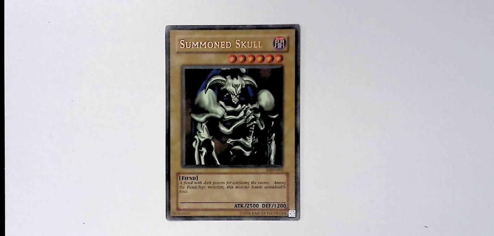 SUMMONED SKULL 2002 Yugioh MRD-003 HOLO Ultra Rare Trading Card