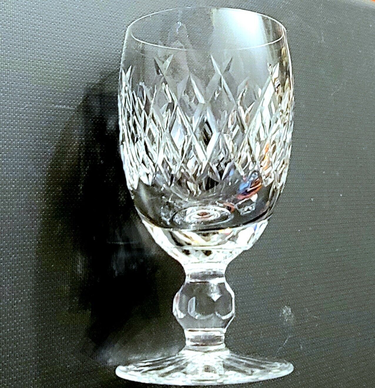 Waterford Crystal Boyne Claret Wine Glass(es) 4.75 in Goblet Excellent Multiples