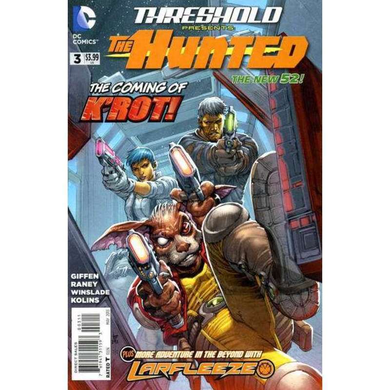 Threshold #3  - 2013 series DC comics NM Full description below [e%