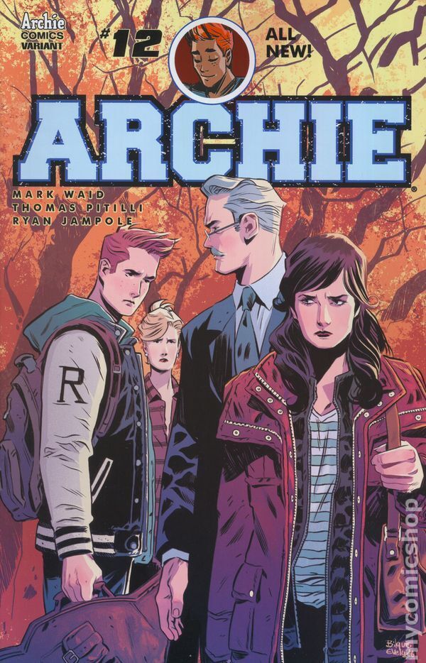 Archie #12B Evely Variant FN 2016 Stock Image