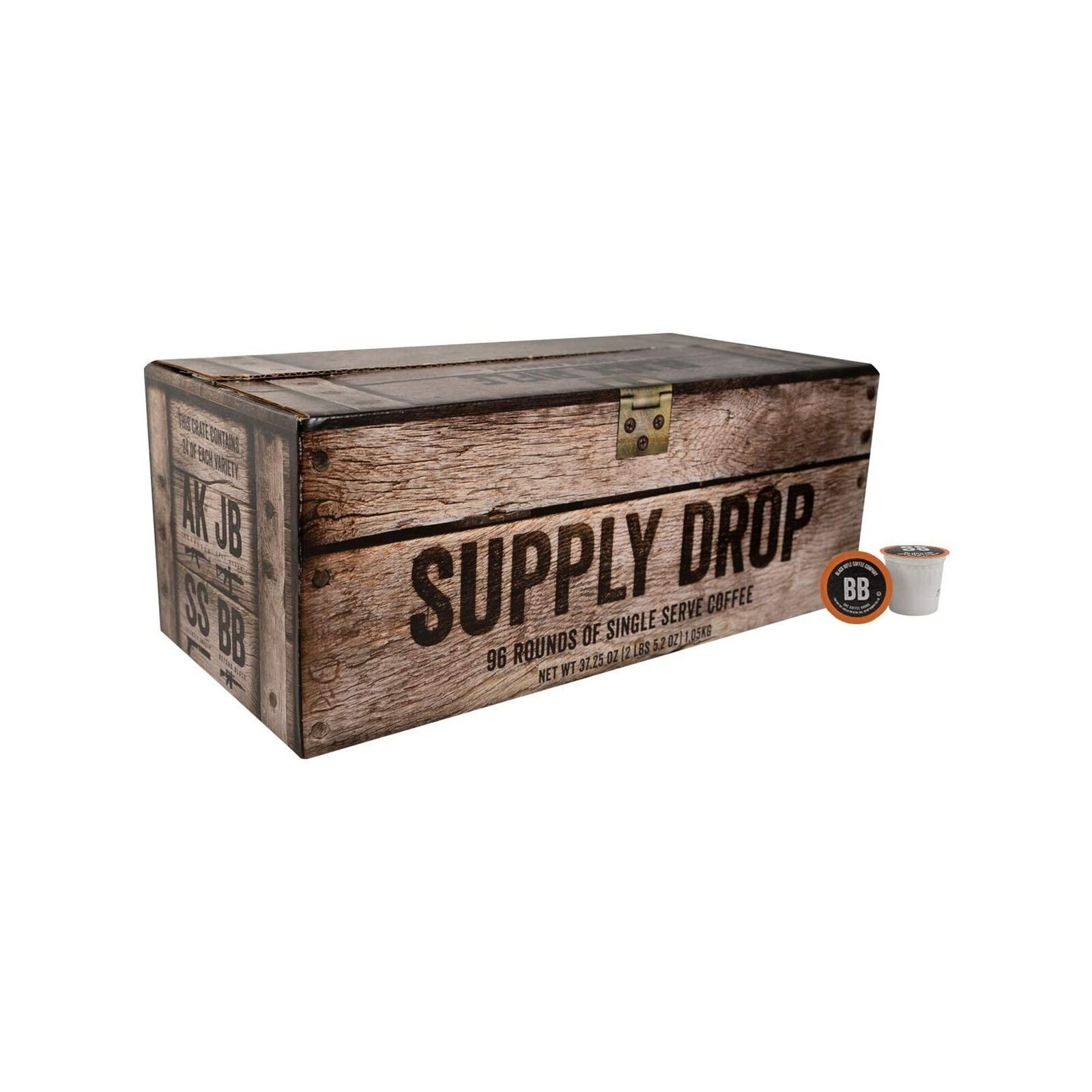Black Rifle Coffee Company Supply Drop Variety Pack, With Silencer Smooth, AK...