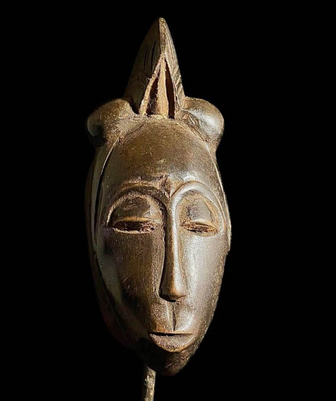African Tribal Face Hand Carved Mask Wall Hanging Mask Guro Mask-7196