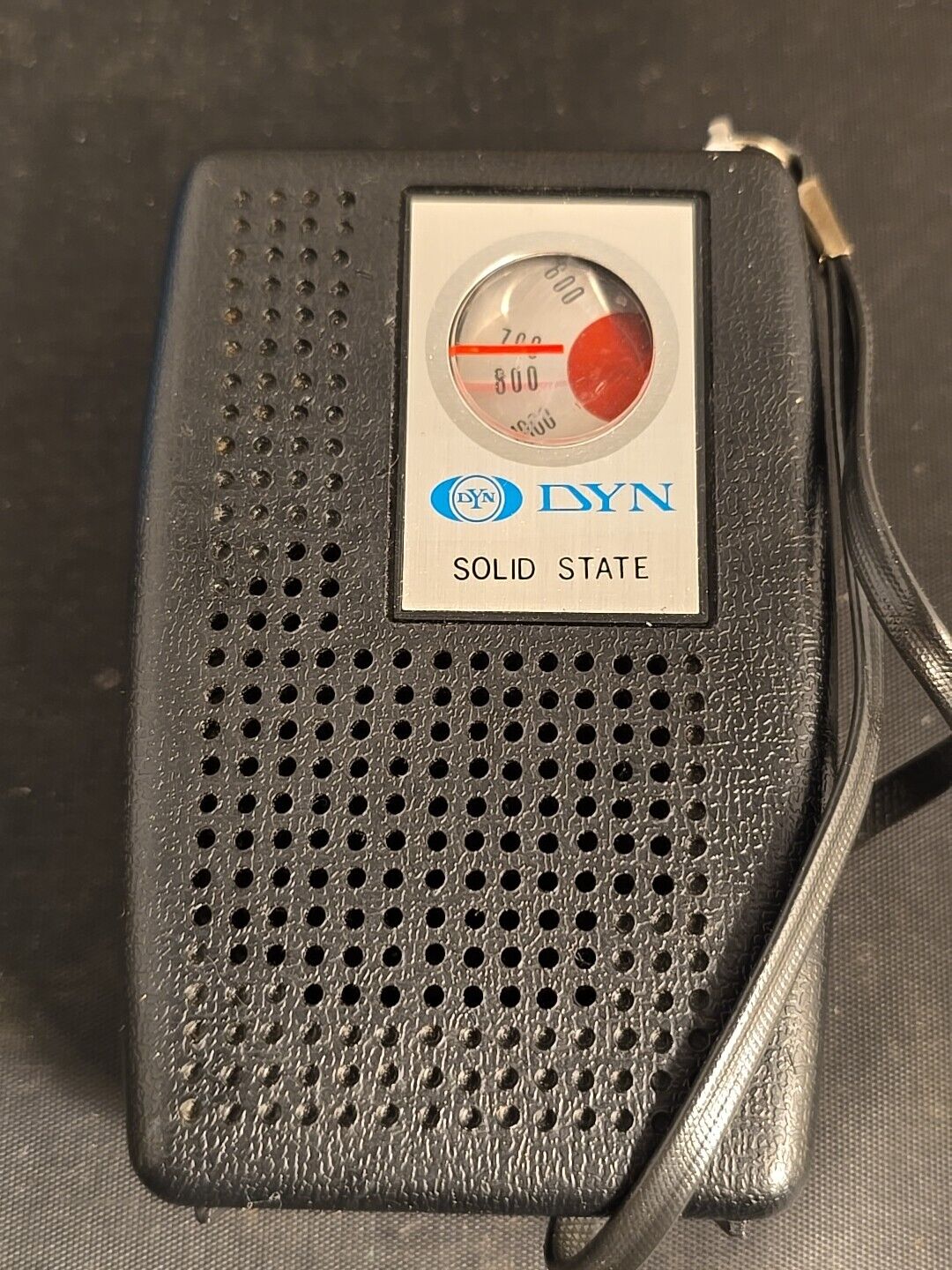 Dyn Solid State AM Radio Model Number DS-007 Tested Works Hong Kong