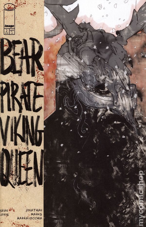 Bear Pirate Viking Queen #2 Stock Image