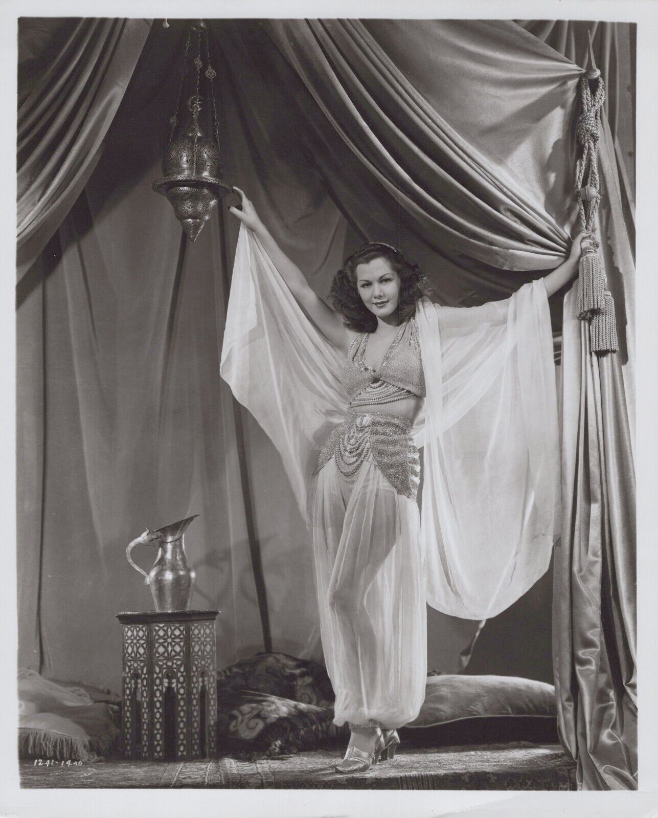 Maria Montez (1940s) ❤ Hollywood Beauty Stylish Glamorous Vintage Photo K 520