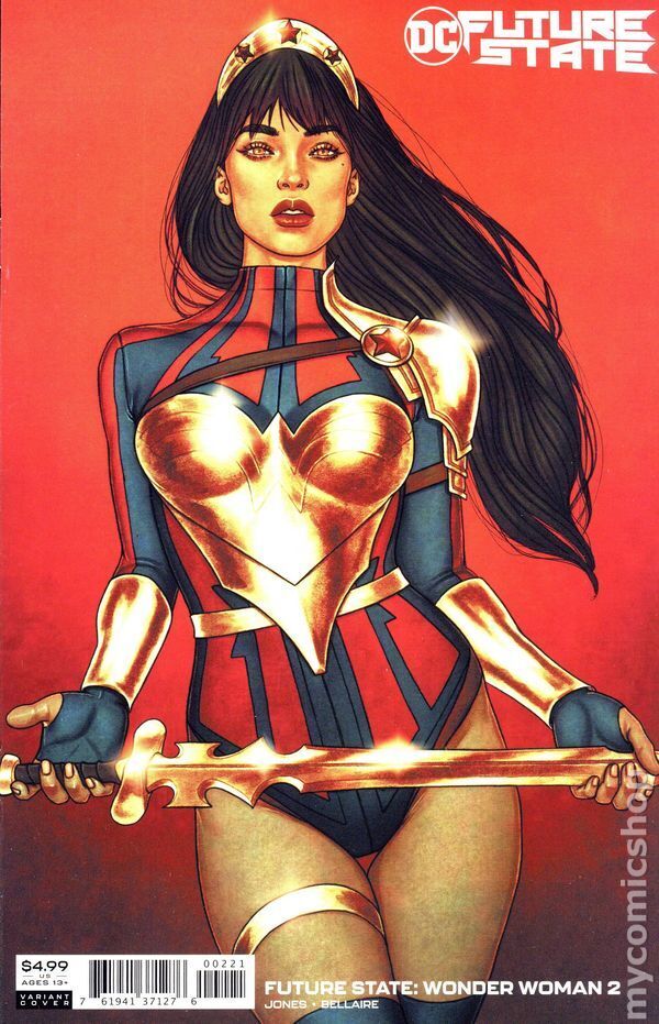 Future State Wonder Woman #2B Frison Variant VF 2021 Stock Image