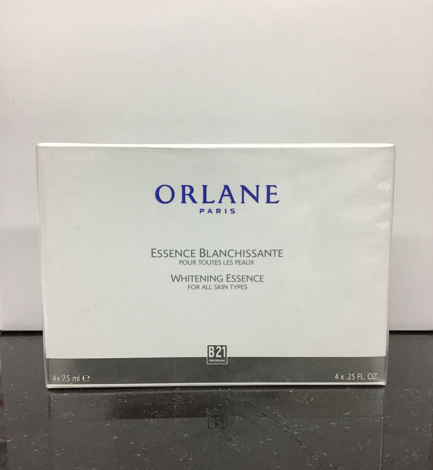 Orlane Withening Essence For all skin types 4 x .25 fl oz, As pictured .