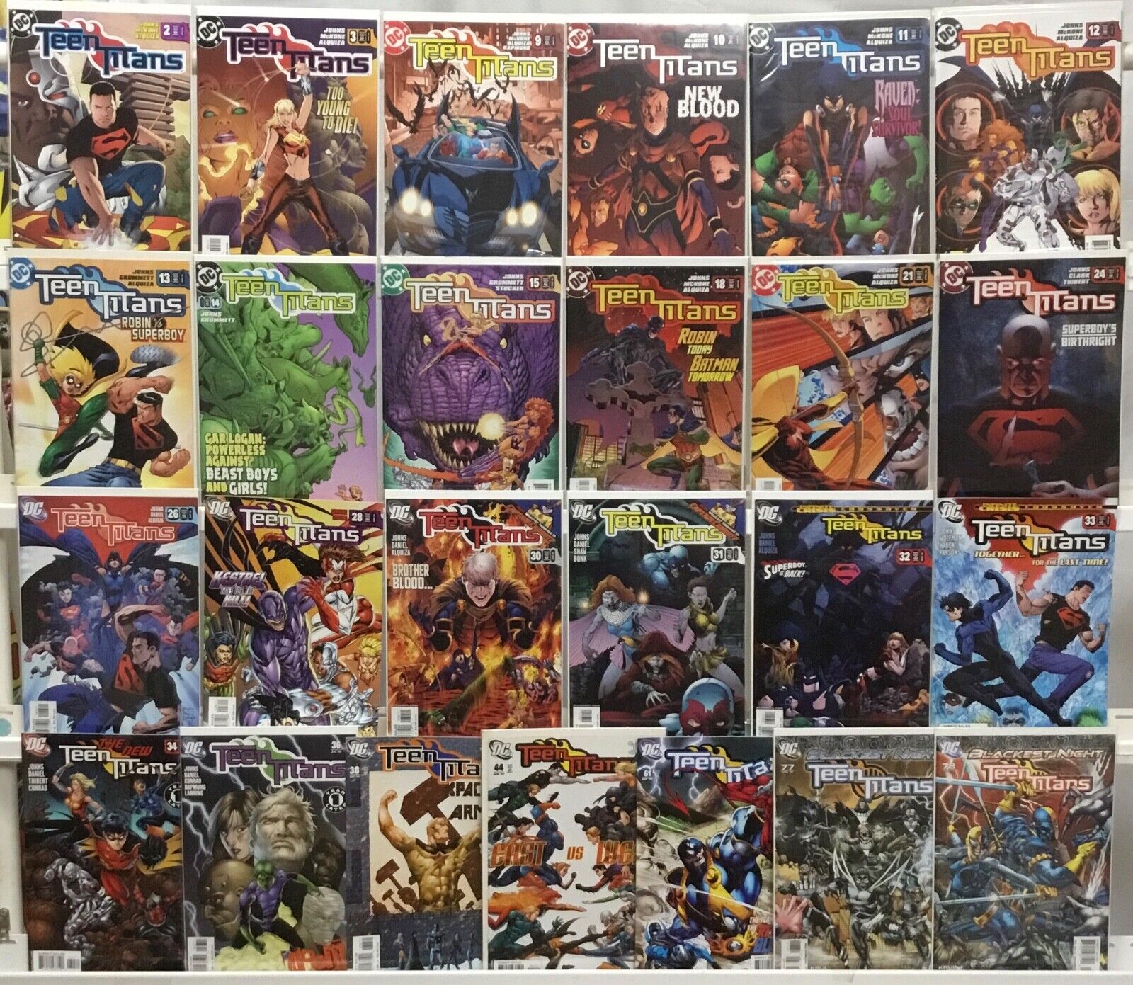 DC Comics - Teen Titans 3rd Series - Comic Book Lot of 25 Issues