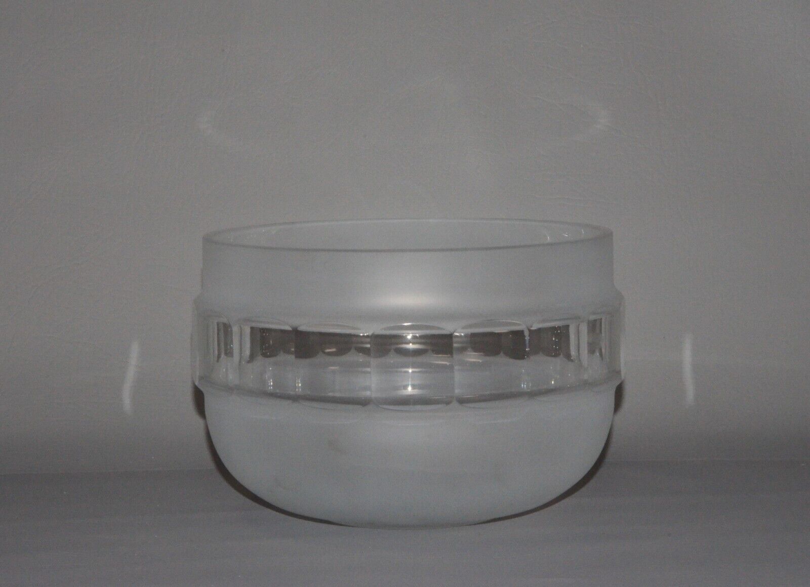 ROSENTHAL Studio Line Original Vintage Crystal Frosted Glass Centerpiece Bowl