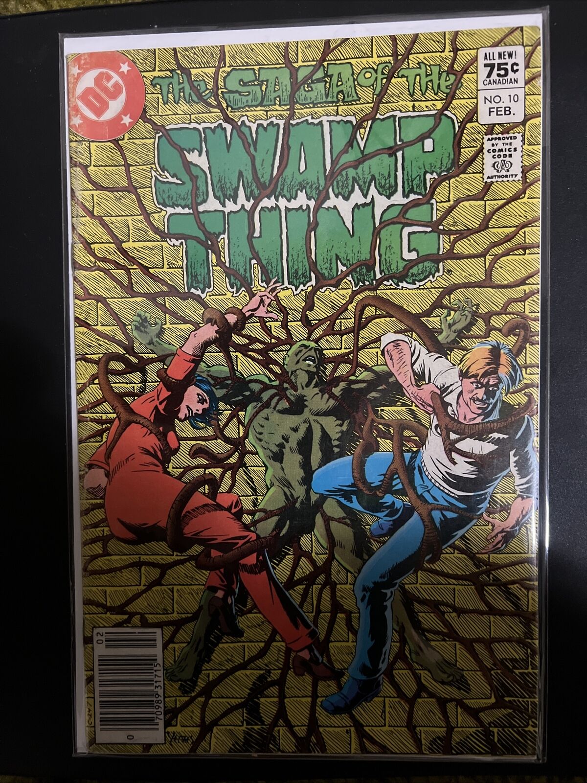 Saga of the Swamp Thing #10 Comic Lot DC 1984 RARE 1983 Newsstand HIGH GRADE