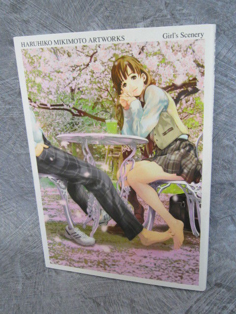 HARUHIKO MIKIMOTO Artworks Girl\'s Scenery Art Illustration Book 2012 *