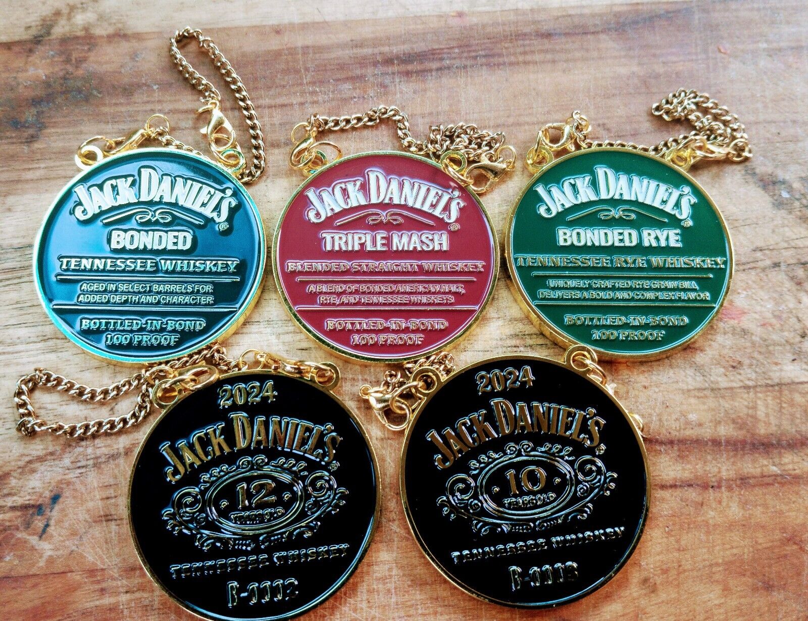Jack Daniel's 5 limited edition  Triple Mash Bonded Rye and Bonded 10 & 12 