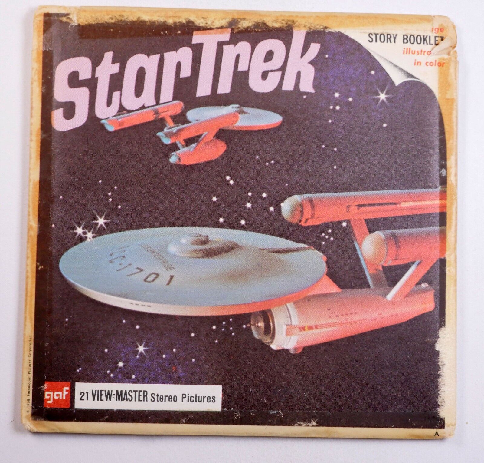 View-Master Star Trek The Omega Glory - 3 reel packet B499