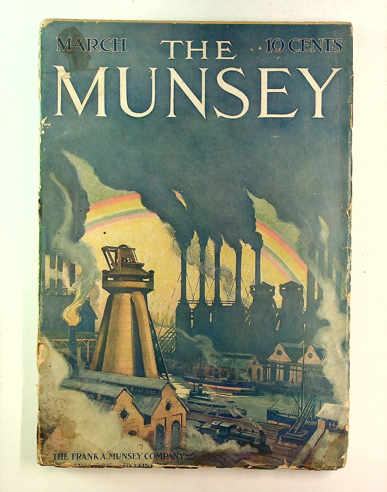 Munsey's Magazine Pulp Mar 1910 Vol. 42 #6 FR/GD 1.5