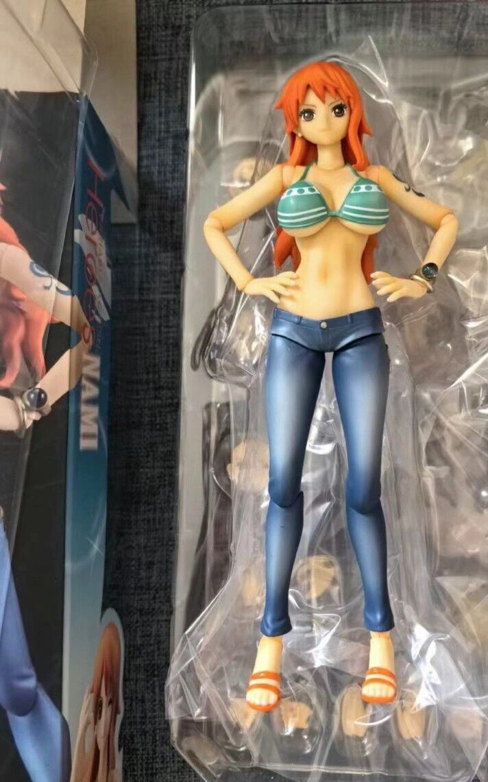 Variable Action Heroes ONE PIECE Nami 17cm PVC Action Figure MegaHouse