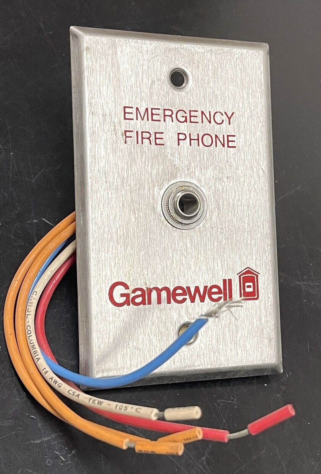 Gamewell 30045 Remote Phone Jack for Emergency Fire Phone